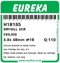 H1B185 - Ceiling Screw -H1B185_label_T